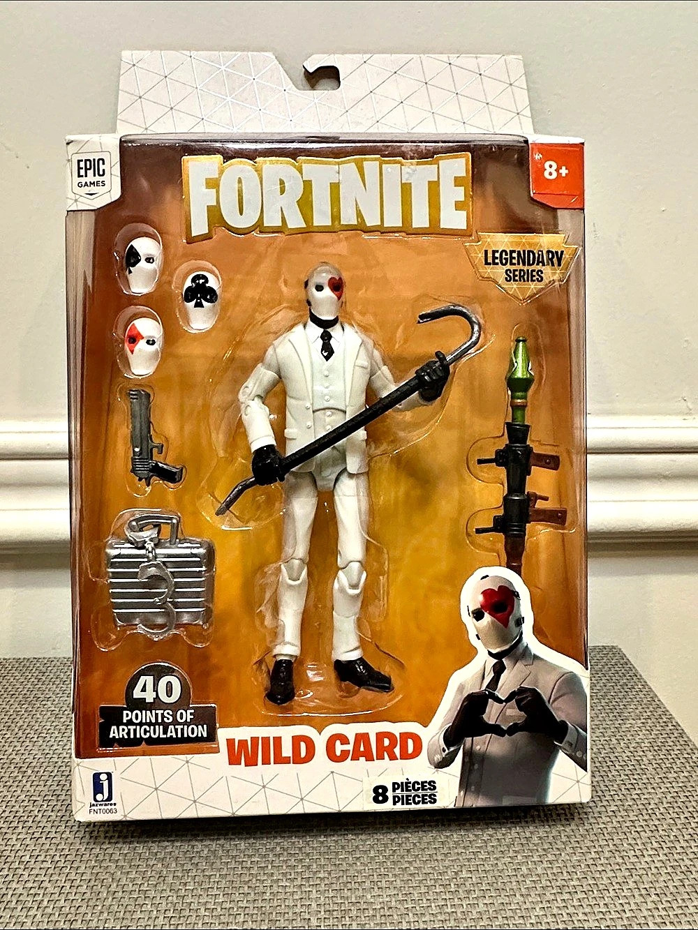 Epic Games Wild Card Fortnite Series 1 Action Figure NWT